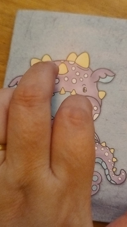 Mini A6 Toby Dragon notebook