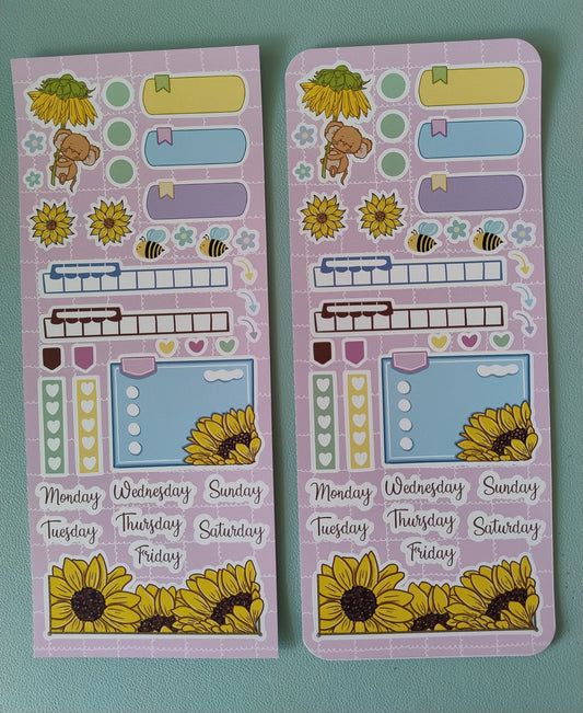 Lill Planner Sunflower Dreams Sticker Sheet