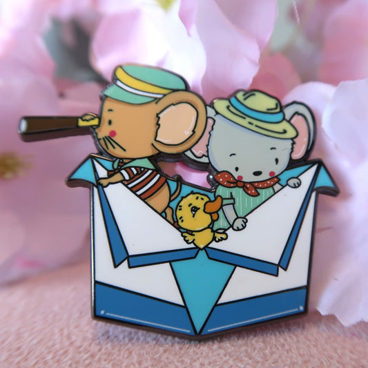 PRE ORDER Sail Away Mice Pin