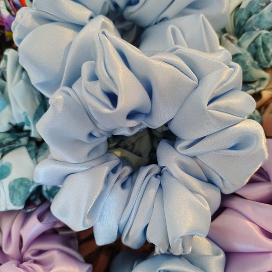 Seashore Blue Scrunchie