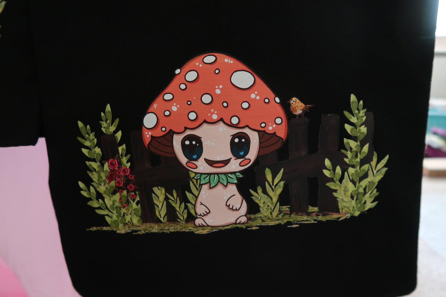Shroomie and Lori Tote Bags