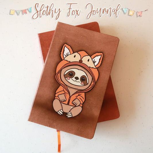 Slothy Fox Planner Notebook