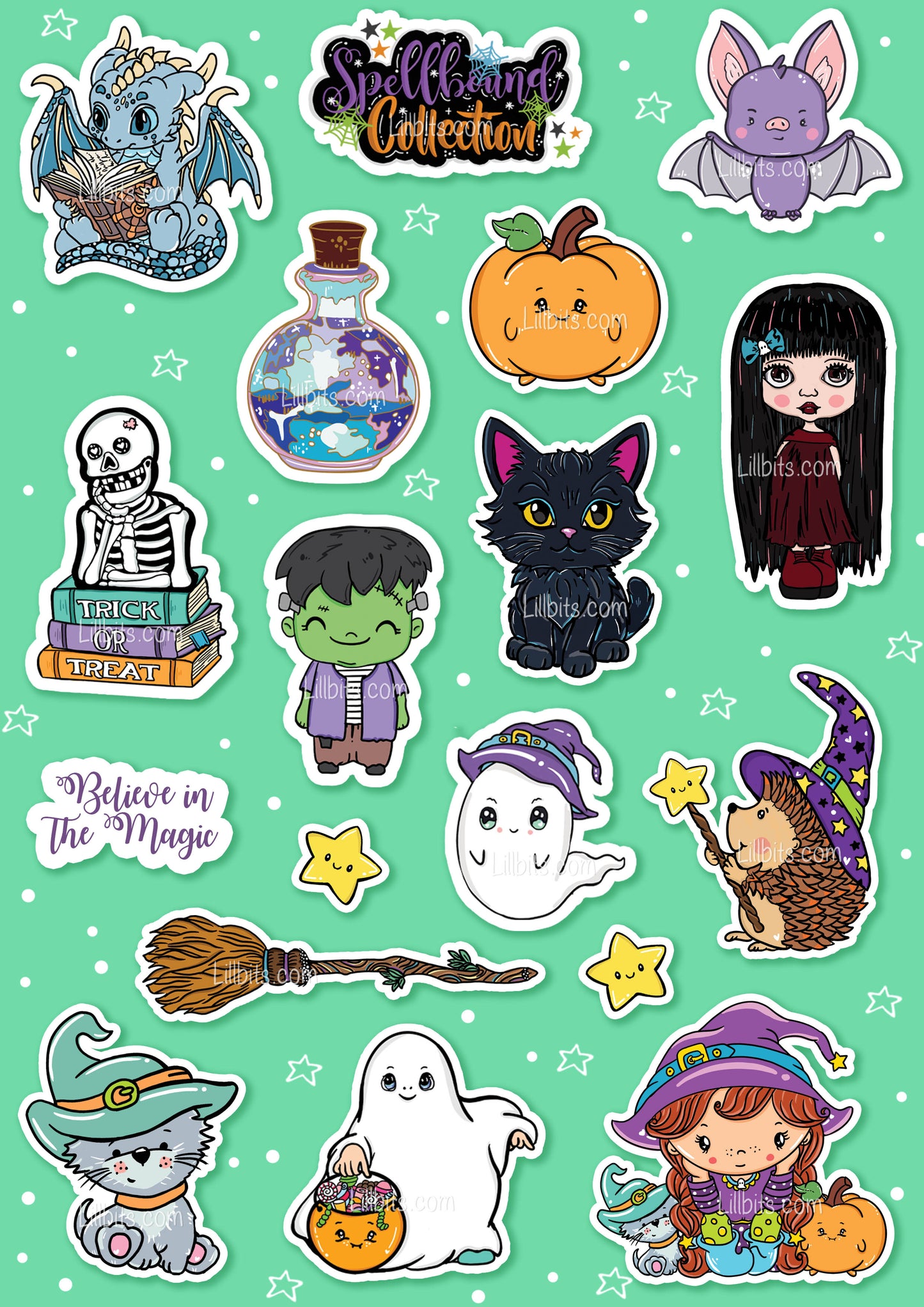 Spellbound Magic Sticker Set