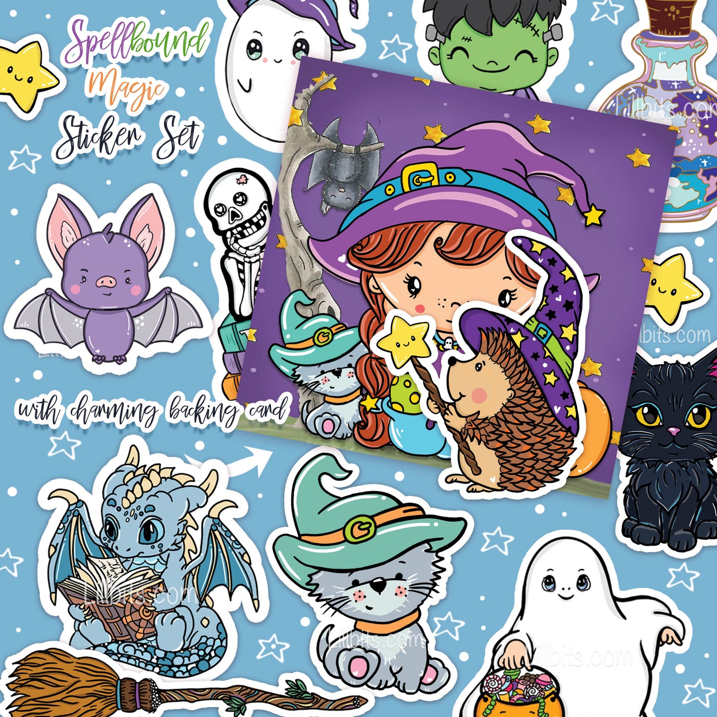 Spellbound Magic Sticker Set