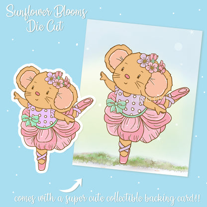 Sugarplum Fairy Die Cut Sticker