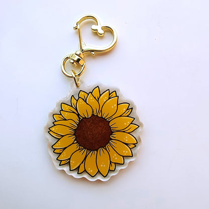 Sunflower Key Chain