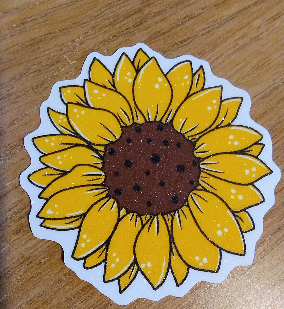 Sunflower Die Cut Sticker