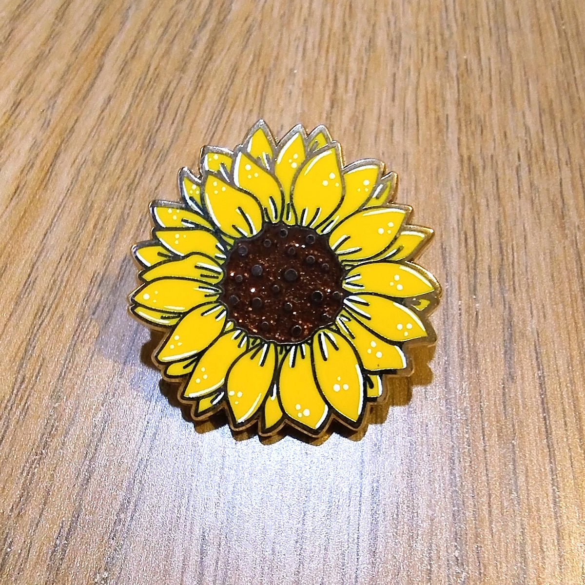 Sunflower Enamel Pin