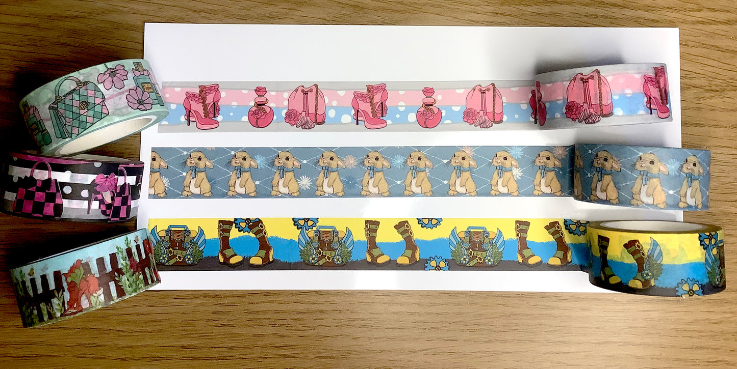 Steampunk Washi Tape