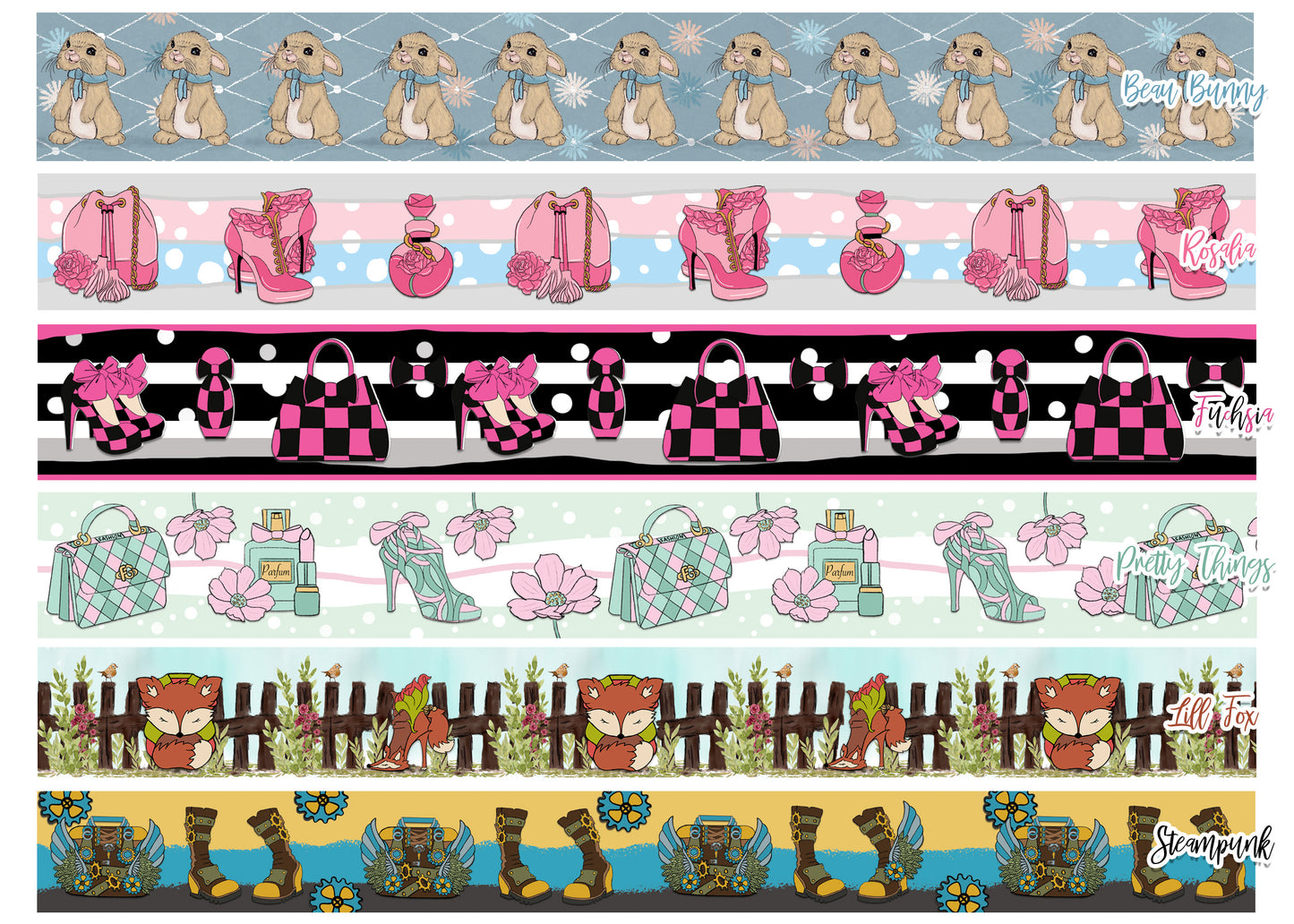 Steampunk Washi Tape